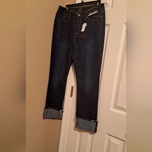 A.N.A Womens NWT distressed Capris denim jeans